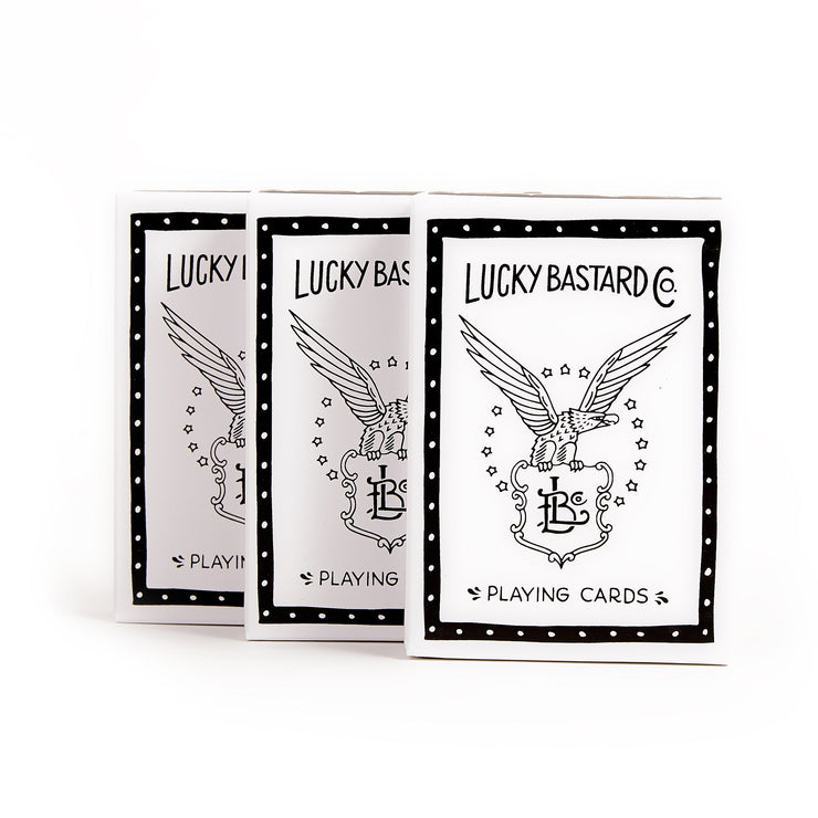the 3 Packs of Cards - Lucky Bastard Co